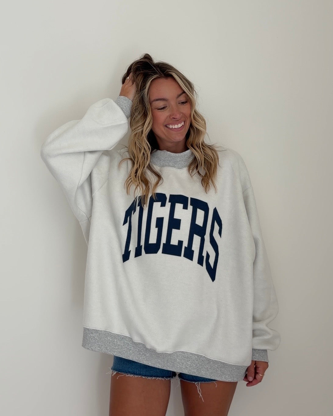 War Damn Reversible Mock Neck Sweatshirt