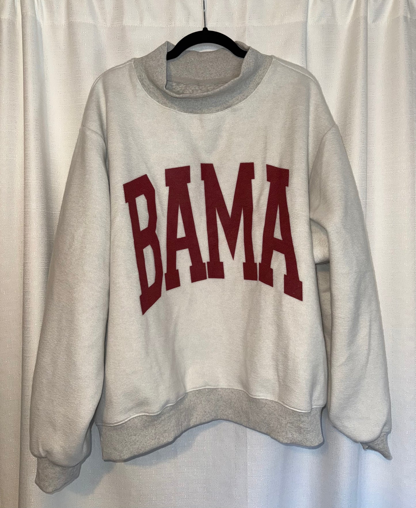 Alabama Reversible Mock Neck Sweatshirt