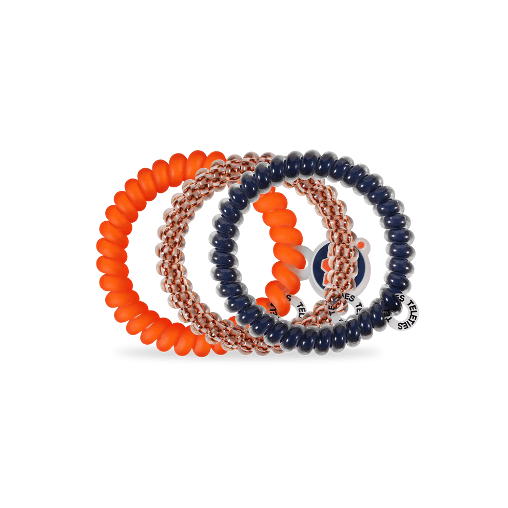 Teleties War Eagle! Auburn Hair Ties - Small