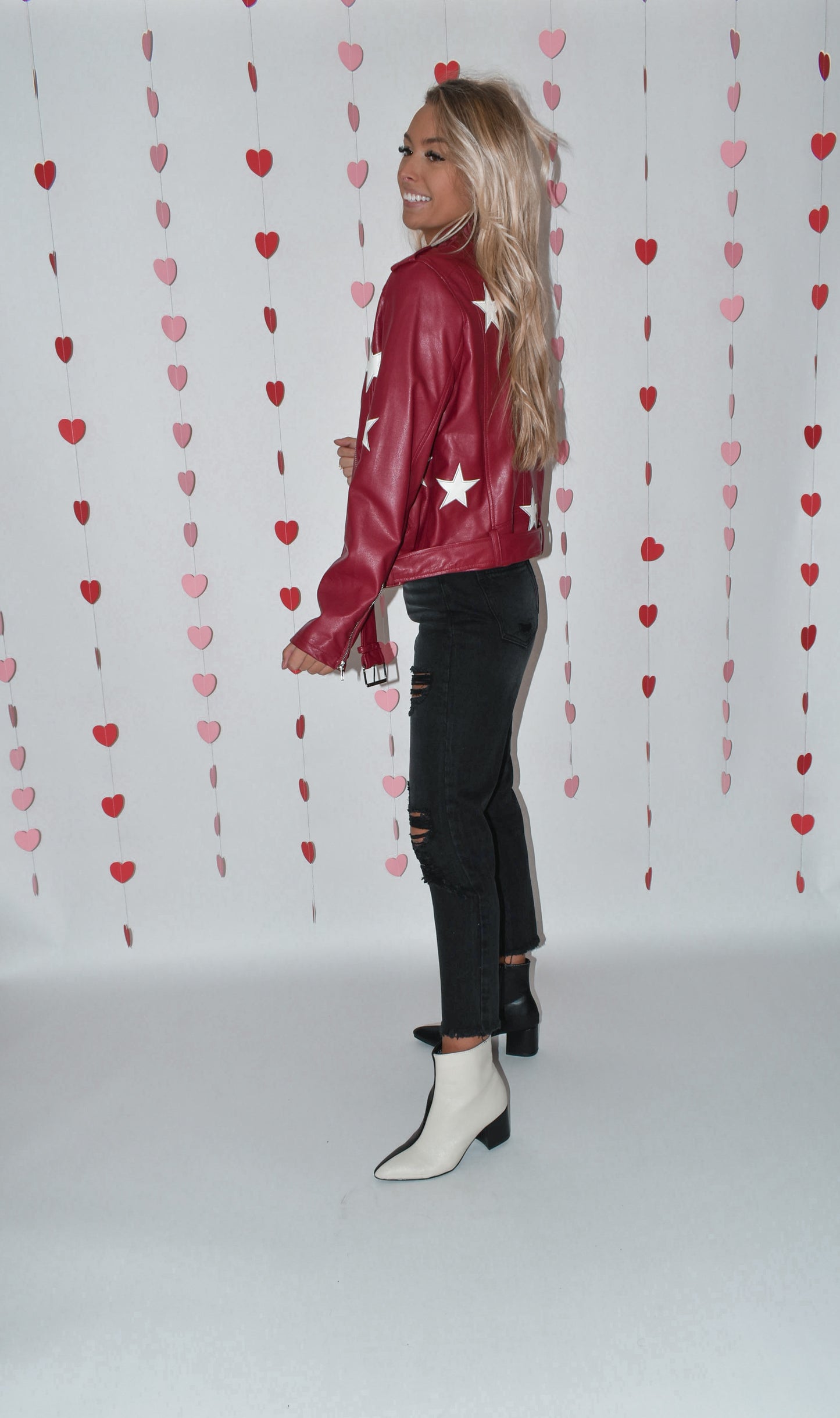 Black Distressed Mom Jeans