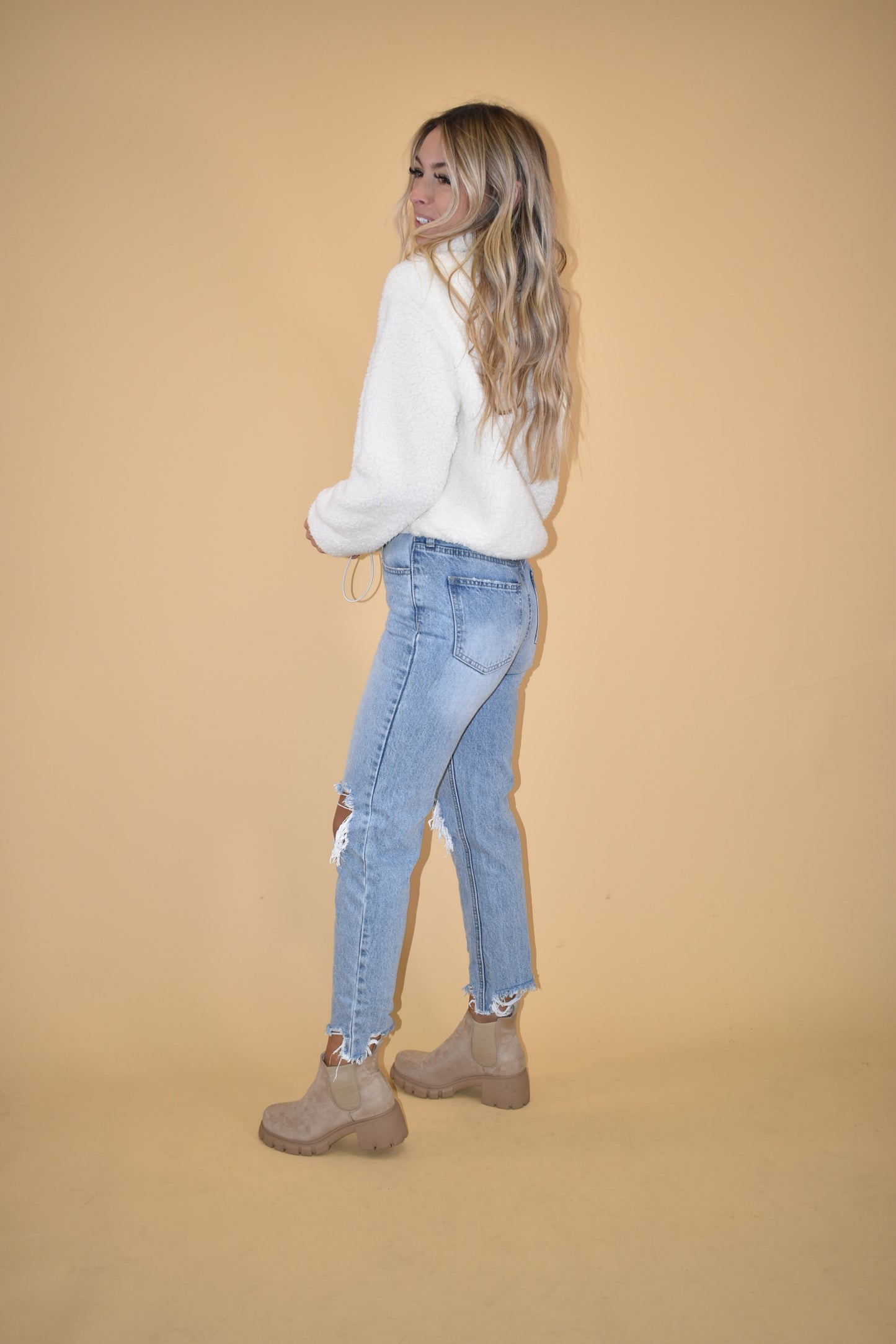 Sherpa Half Snap Pullover