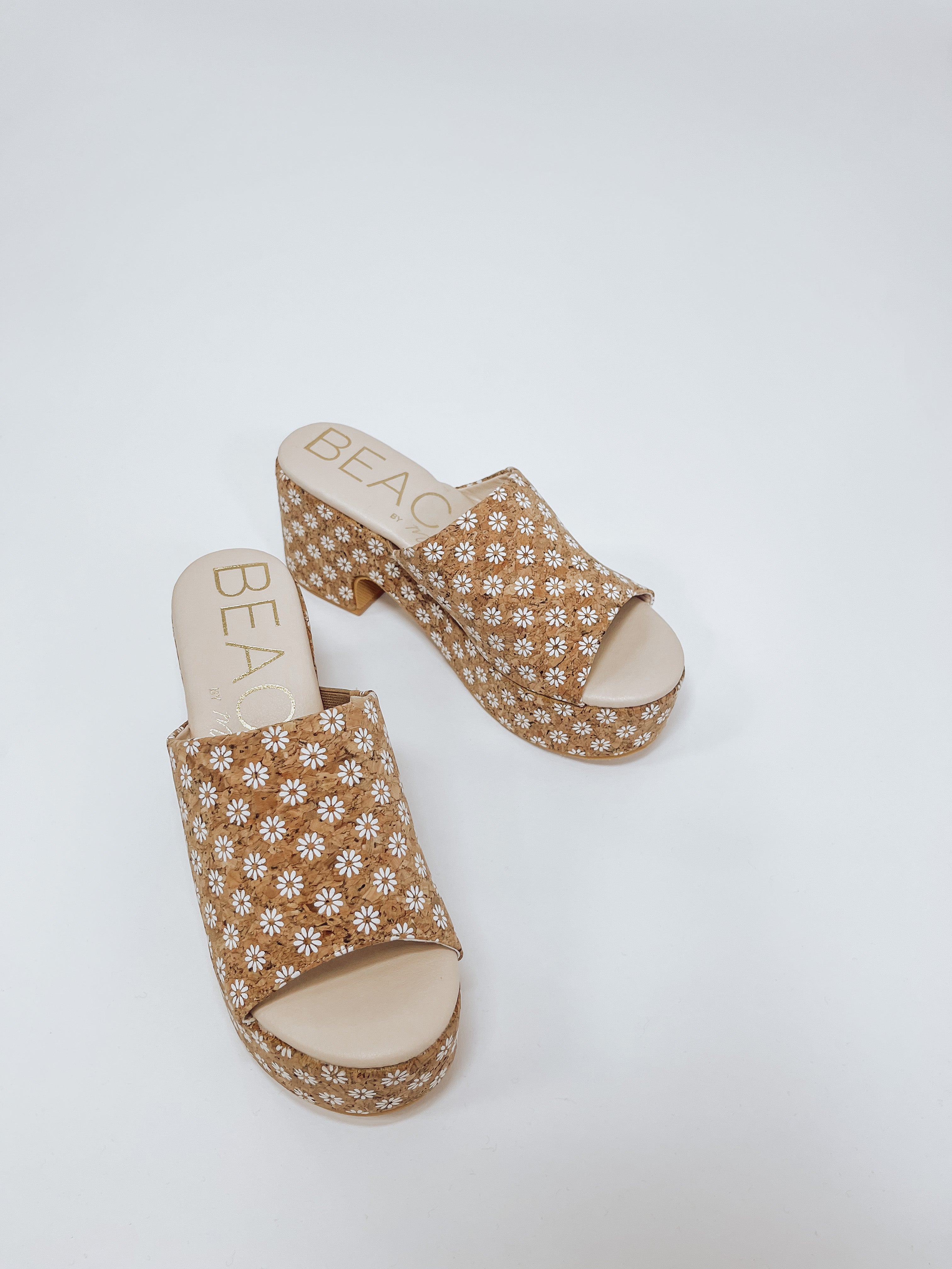 Matisse Cork Daisy Platform Sandal Cashmere & Champagne