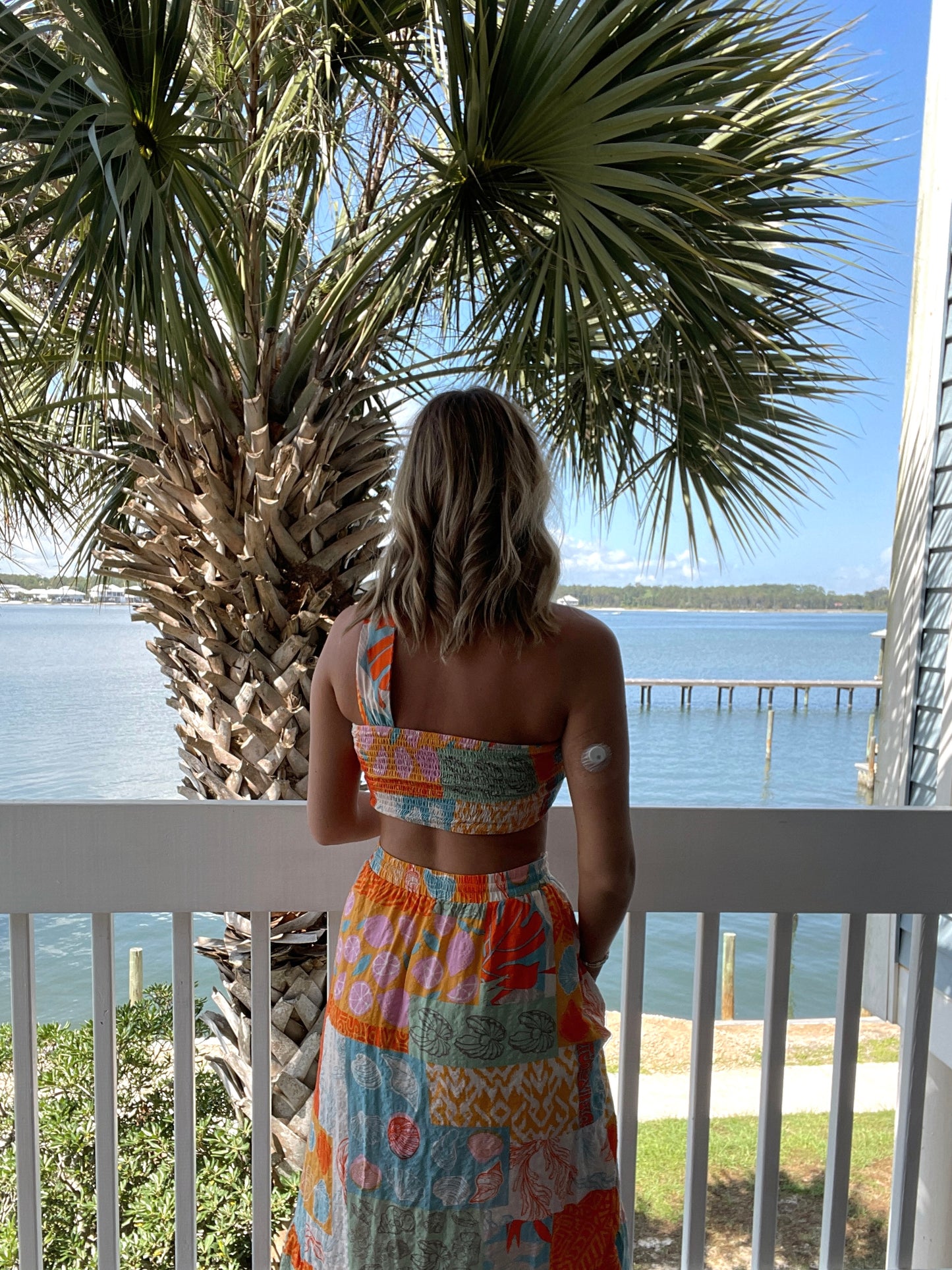 Cabo Bandeau Top (part of a set)