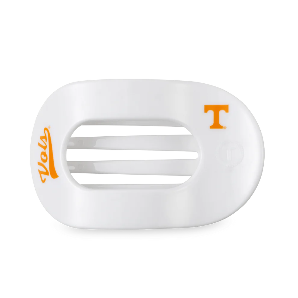 Teleties Tennessee Go Vols! Flat Round Clip - Large