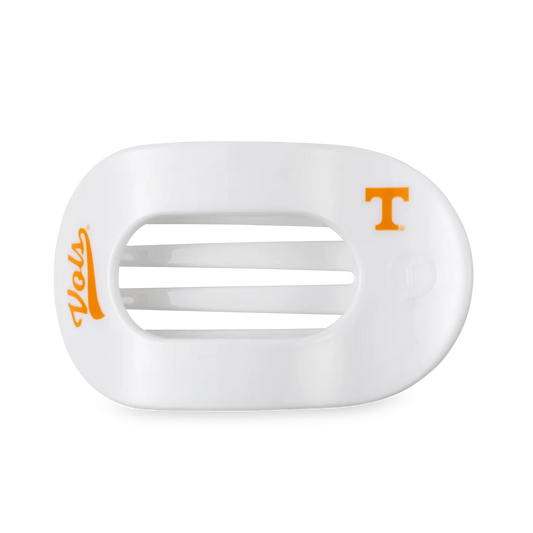Teleties Tennessee Go Vols! Flat Round Clip - Large
