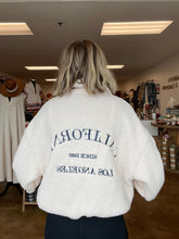 Load image into Gallery viewer, California Embroidered Quarter Zip Fleece Jacket
