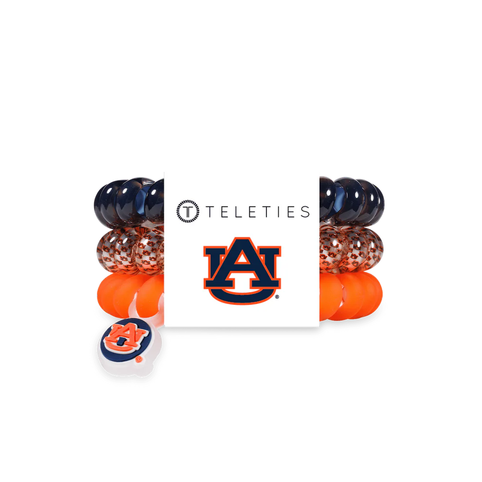 Teleties War Eagle! Auburn Hair Ties - Large