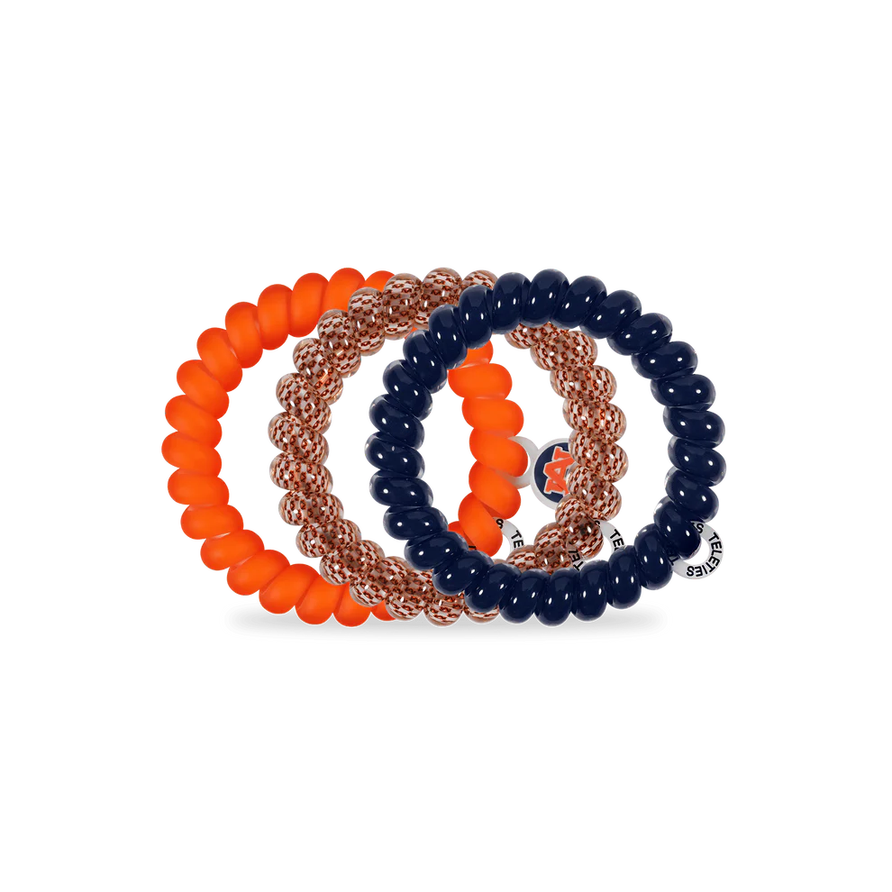 Teleties War Eagle! Auburn Hair Ties - Large