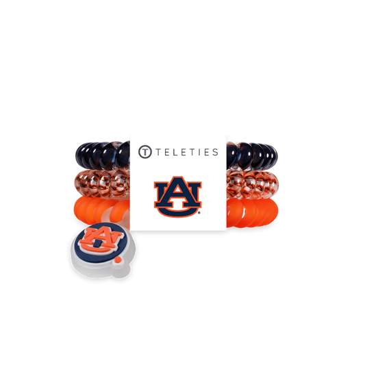Teleties War Eagle! Auburn Hair Ties - Small