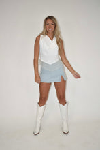 Load image into Gallery viewer, White Pearl Fringe Tank Top

