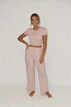Load image into Gallery viewer, Light Pink Lounge Pant (part of a matching set)
