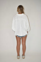 Load image into Gallery viewer, White French Terry Pullover
