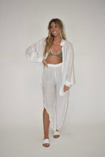 Load image into Gallery viewer, White Beach Cover Up
