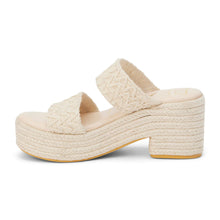 Load image into Gallery viewer, Matisse Ocean Ave Platform Sandals - White Jute
