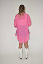 Load image into Gallery viewer, Hot Pink Beach Cover Up
