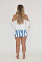 Load image into Gallery viewer, Blue Striped Shorts

