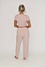 Load image into Gallery viewer, Light Pink Lounge Pant (part of a matching set)
