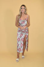 Load image into Gallery viewer, Magenta Snakeskin Skirt (part of a matching set)
