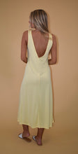 Load image into Gallery viewer, Butter V Cut Back Midi Dress

