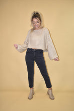 Load image into Gallery viewer, Tan Loose Knit Sweater
