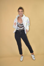 Load image into Gallery viewer, Iridescent Puffer Jacket
