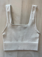 Load image into Gallery viewer, Ribbed Square Neck Cami
