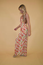 Load image into Gallery viewer, Halter Floral Jumpsuit
