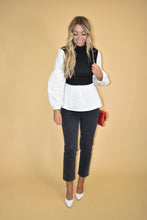 Load image into Gallery viewer, Long Sleeve Peplum Top
