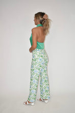 Load image into Gallery viewer, Green Satin Cowl Neck Tank Top
