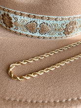 Load image into Gallery viewer, Gold Rope Necklace Waterproof
