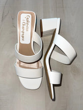 Load image into Gallery viewer, White Heeled Sandal
