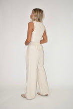 Load image into Gallery viewer, Cream Wide Leg Pants (part of a matching set)
