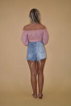 Load image into Gallery viewer, Beachy Blush Off the Shoulder Top
