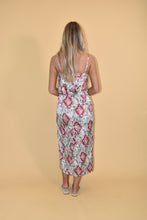 Load image into Gallery viewer, Magenta Snakeskin Skirt (part of a matching set)
