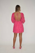 Load image into Gallery viewer, Hot Pink Floral Dress
