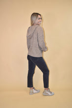 Load image into Gallery viewer, Mocha Knit Hoodie
