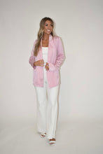 Load image into Gallery viewer, Blush Satin Blazer
