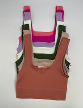 Load image into Gallery viewer, Ribbed Square Neck Cami
