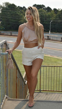 Load image into Gallery viewer, Woven Tweed Shorts
