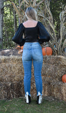Load image into Gallery viewer, High Waisted Medium Wash Jeans
