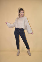 Load image into Gallery viewer, Tan Loose Knit Sweater
