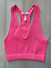 Load image into Gallery viewer, Acid Wash Racerback Ribbed Cami
