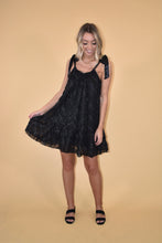 Load image into Gallery viewer, Black Feather Dress

