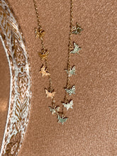 Load image into Gallery viewer, Little Butterfly Necklace Gold Dipped
