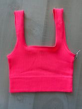 Load image into Gallery viewer, Ribbed Square Neck Cami

