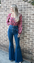 Load image into Gallery viewer, Multi-Color Brush Print Bodysuit
