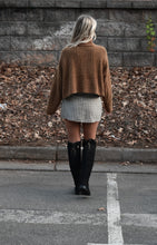 Load image into Gallery viewer, Rust Plaid Mini Skirt
