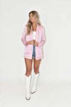 Load image into Gallery viewer, Blush Satin Blazer
