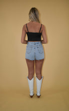 Load image into Gallery viewer, Black Sweetheart Corset Crop Top
