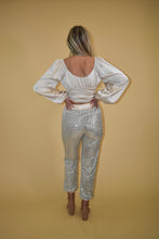 Load image into Gallery viewer, Champagne Sequin Joggers
